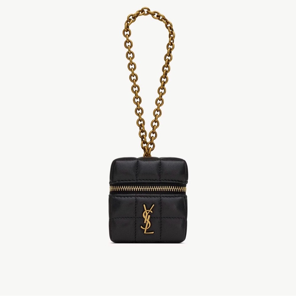 CASSANDRE MATELASSÉ CARRÉ MINI CUBE IN LAMBSKIN